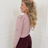 Old Pink Lilly Sweater