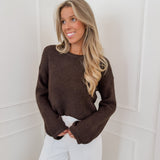 Dark Brown Sabine Sweater