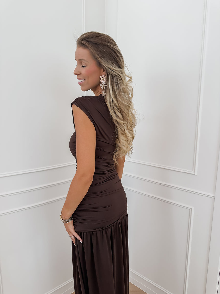 Brown Veera Dress