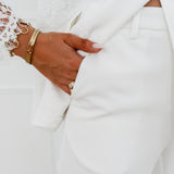 White Nora Trouser