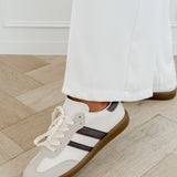 Brown White Fiene Sneakers
