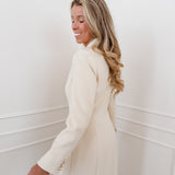 Vanilla Ameline Golden Button Long Coat