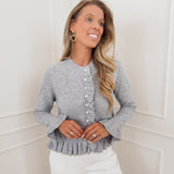 Grey Lily Cardigan