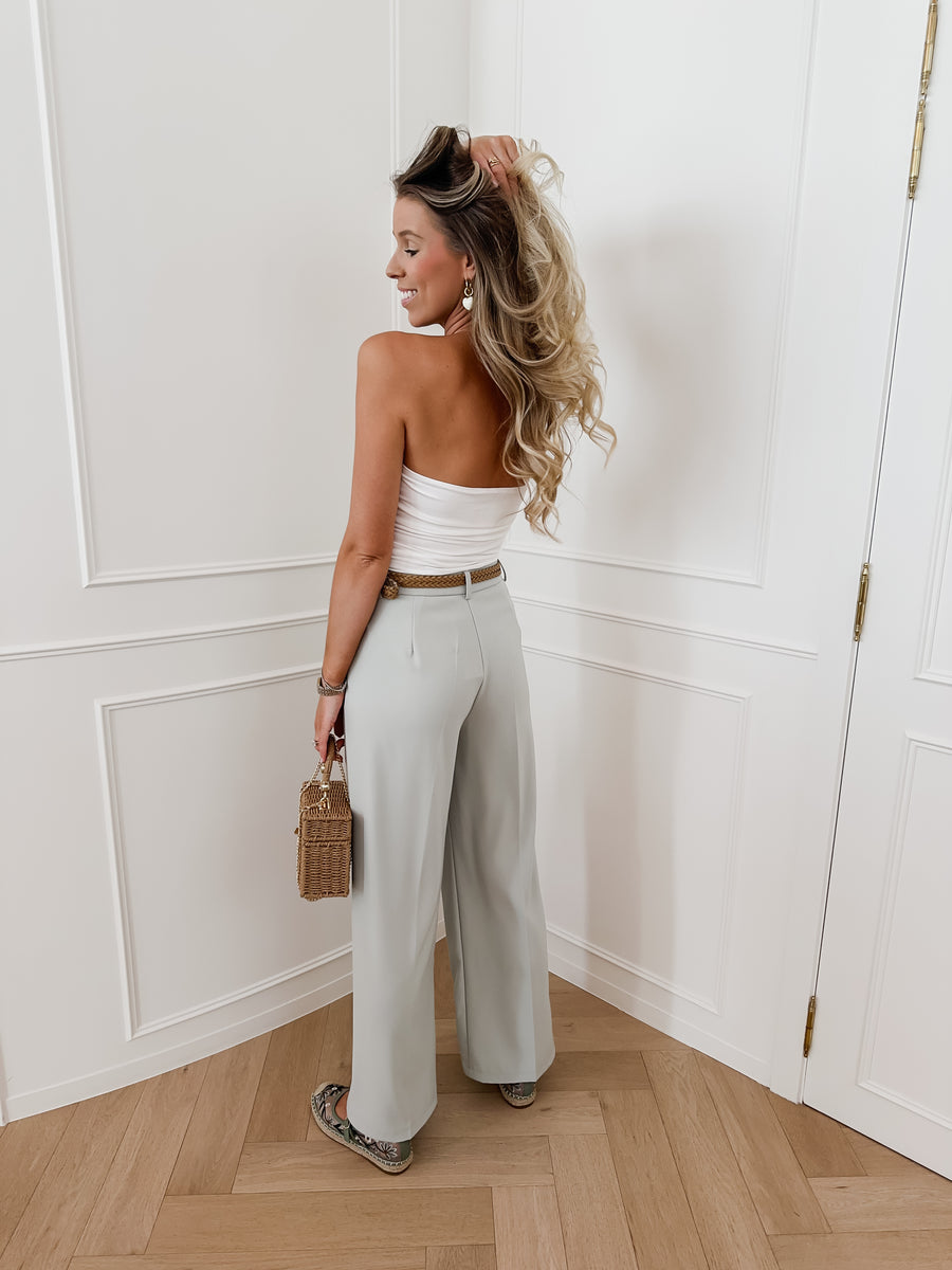 Brown Braided Belt