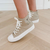 Taupe Love Sneakers