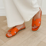 Orange Florine Slippers
