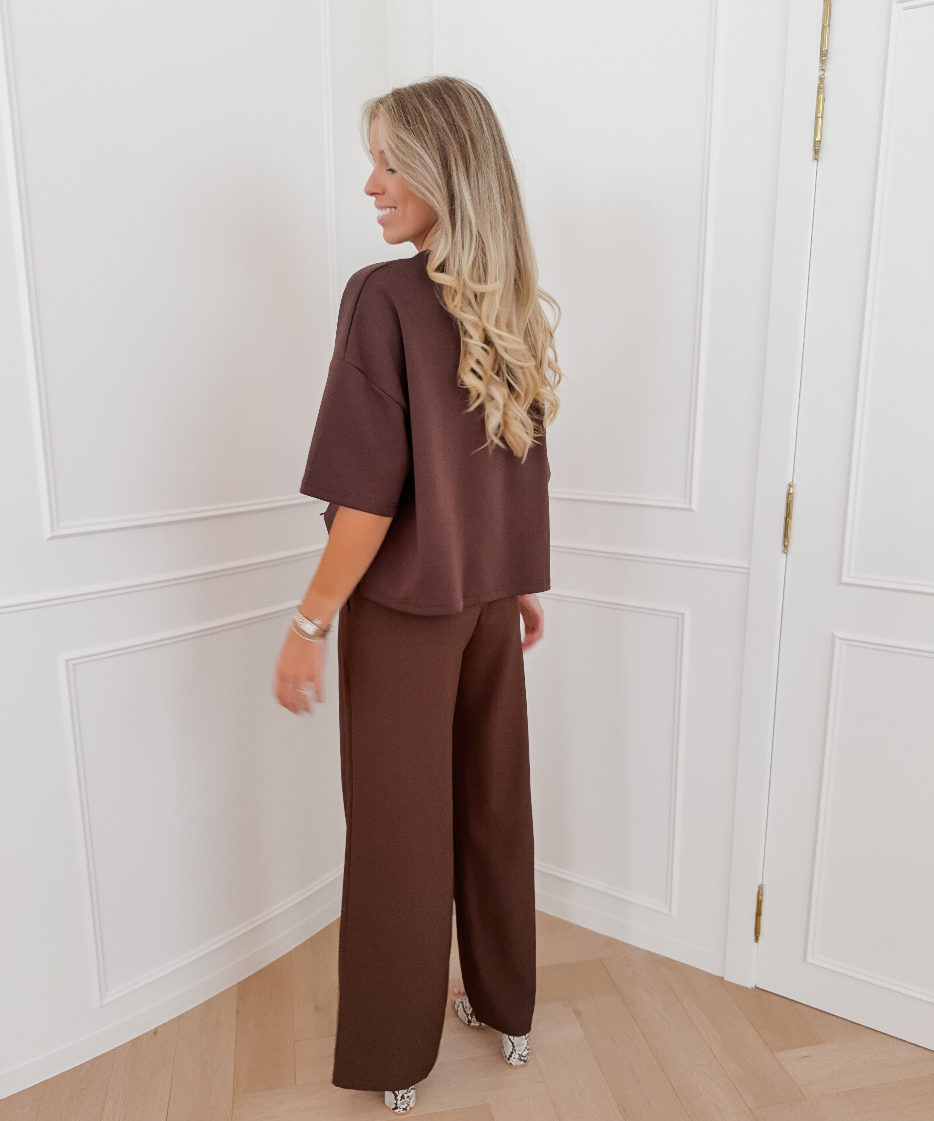 Brown Evelyne Trouser