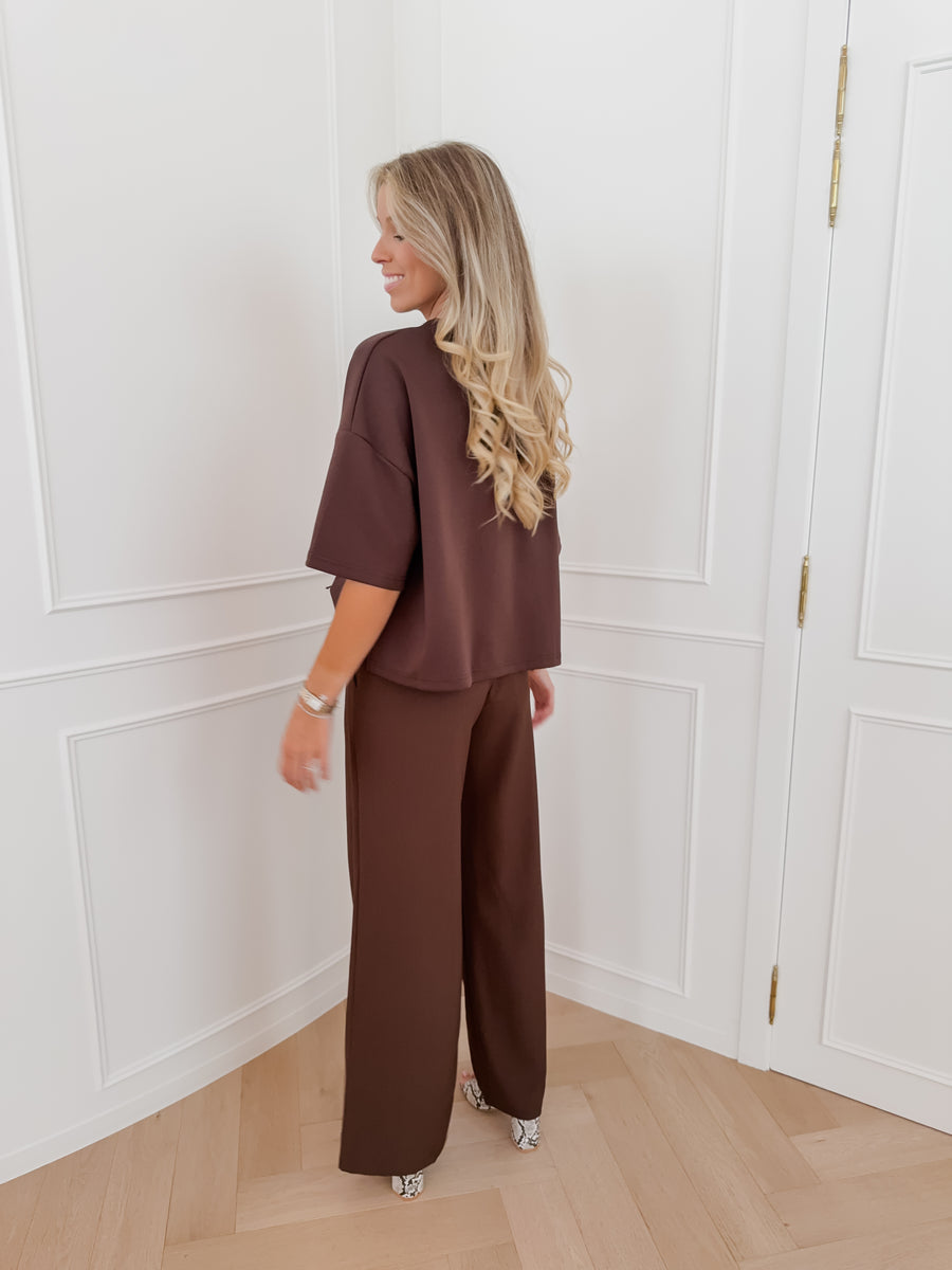 Brown Evelyne Trouser