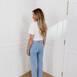 Blue Teardrop Jeans