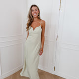 Green Marlies Straps Dress