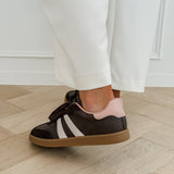 Dark Brown Faye Sneakers