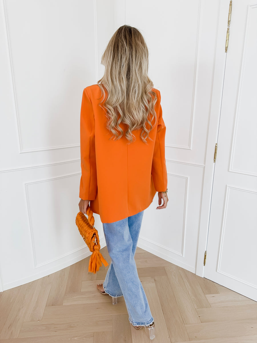 Orange Blazer