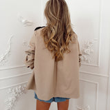 PRE ORDER Beige Brown Black Flower Gulietta  Jacket
