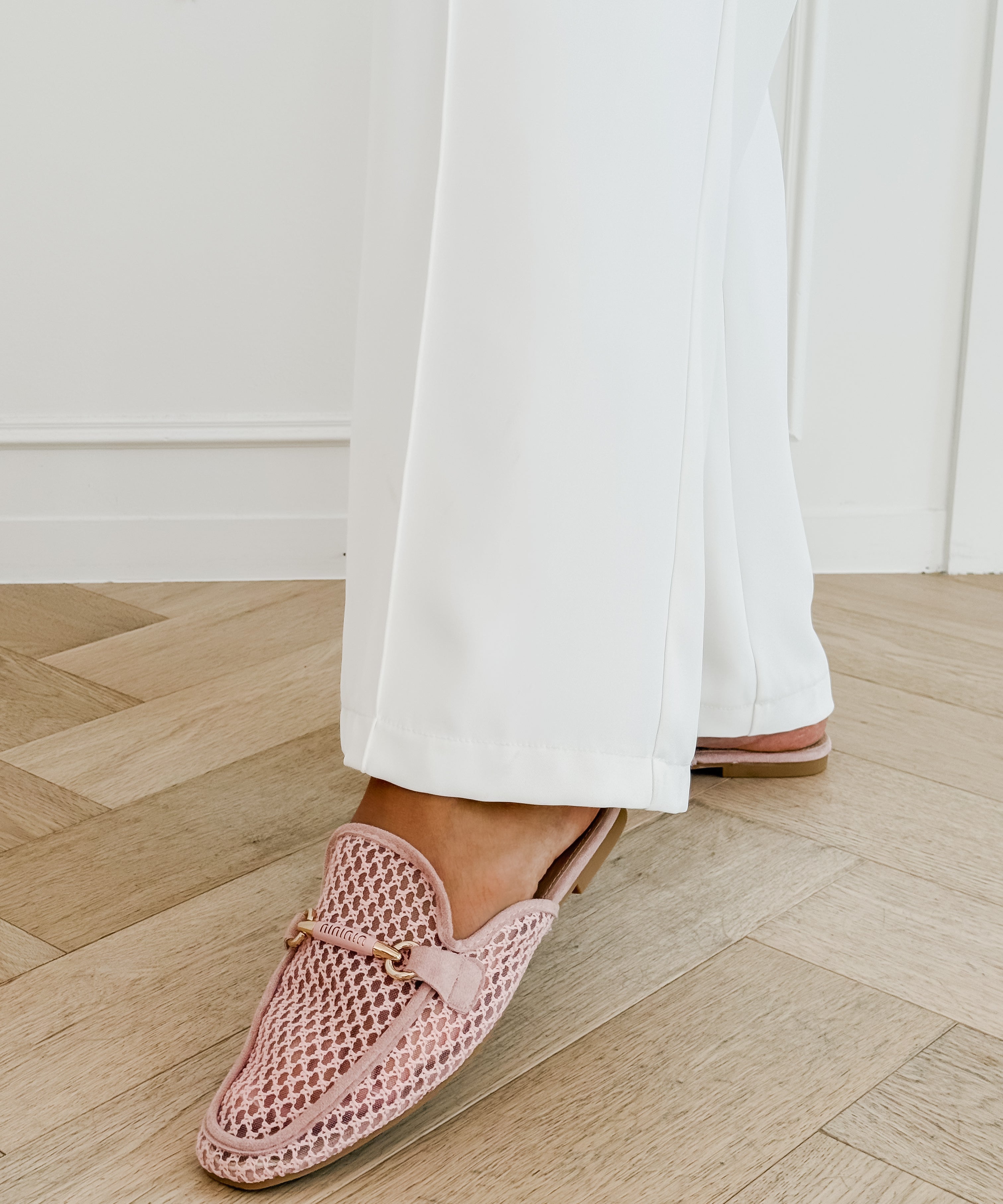 Pink Jaimie Loafers