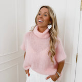 Pink Cape Sweater