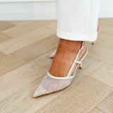 Nude Little Diamonds Heels
