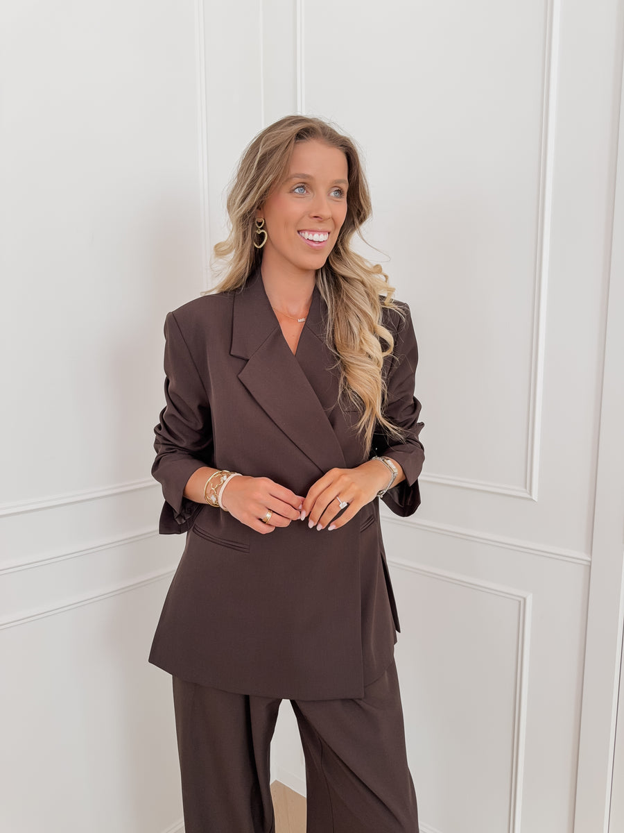 Dark Brown Jolien Blazer