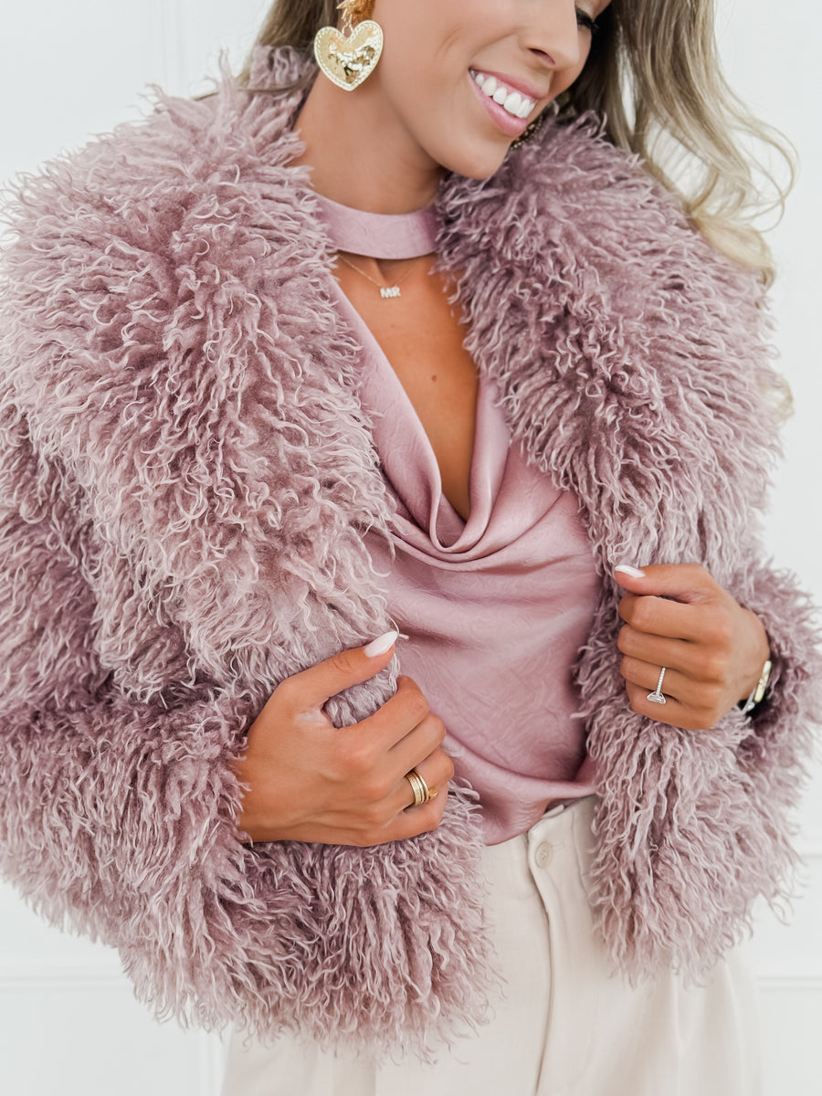 Mauve Long Sleeve Dolly Jacket