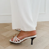White Flower Jasmijn Heels
