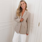 Dark Beige Josefien Blazer