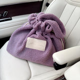Mauve Teddy Outrance Bag