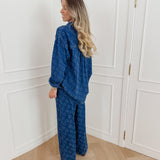 Navy Heart Jeans Ensemble
