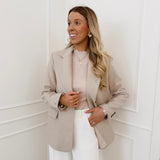 Beige Adéle Blazer