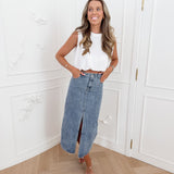 Blue Jeans Camilla Long Skirt