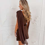 Brown Feyza Dreamy Dress