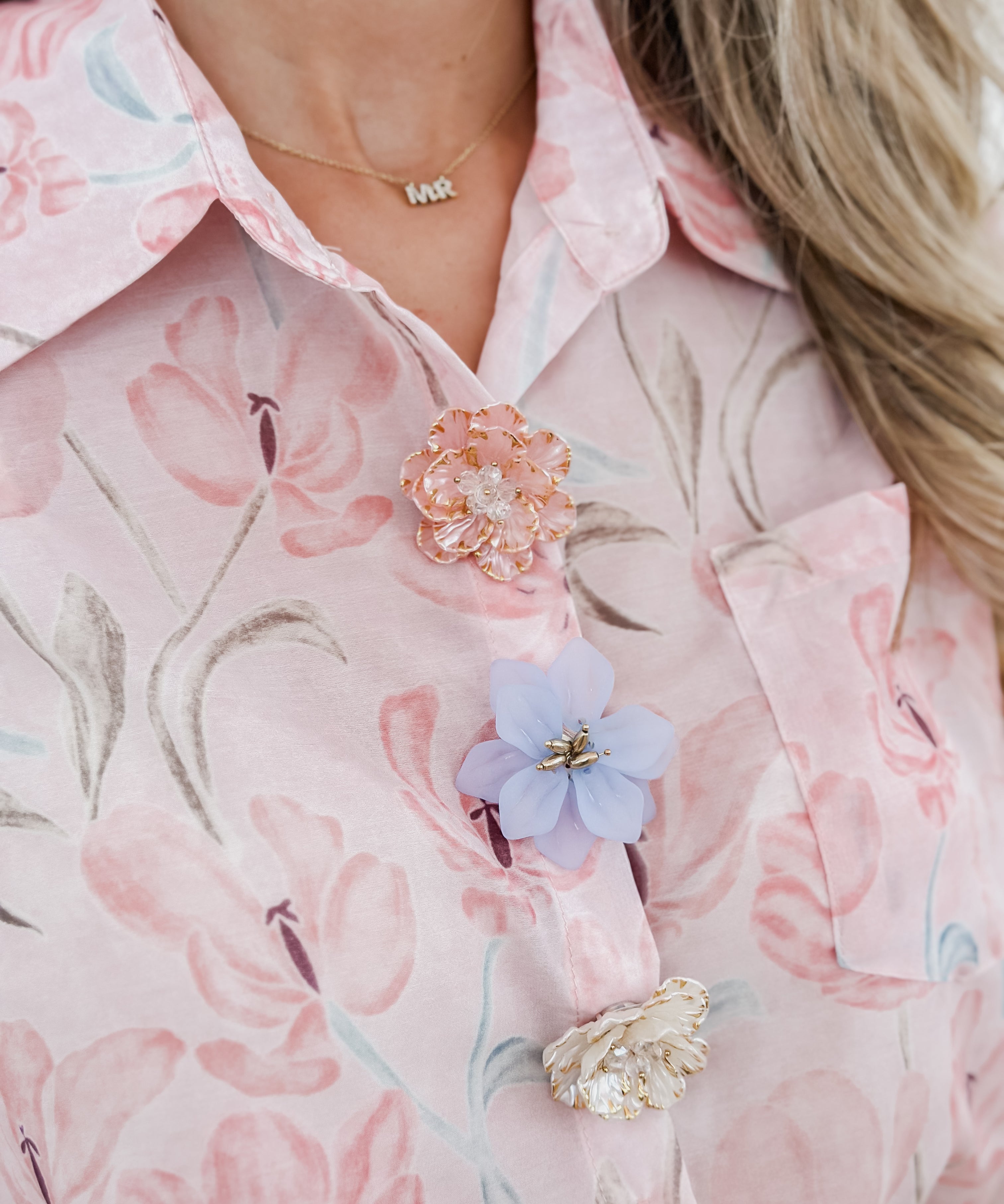 Pink Mathilda Blouse