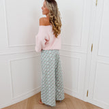 Green Marielle Floral Jeans