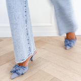 Jeans Bow Heels