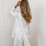 White Broderie Manon Trouser