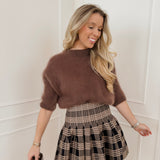 Black Beige Leila Skirt