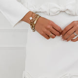 White Bow Edge Skirt