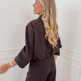 Dark Brown Avery Jacket