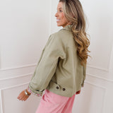 Olive Green Lotianne Jacket