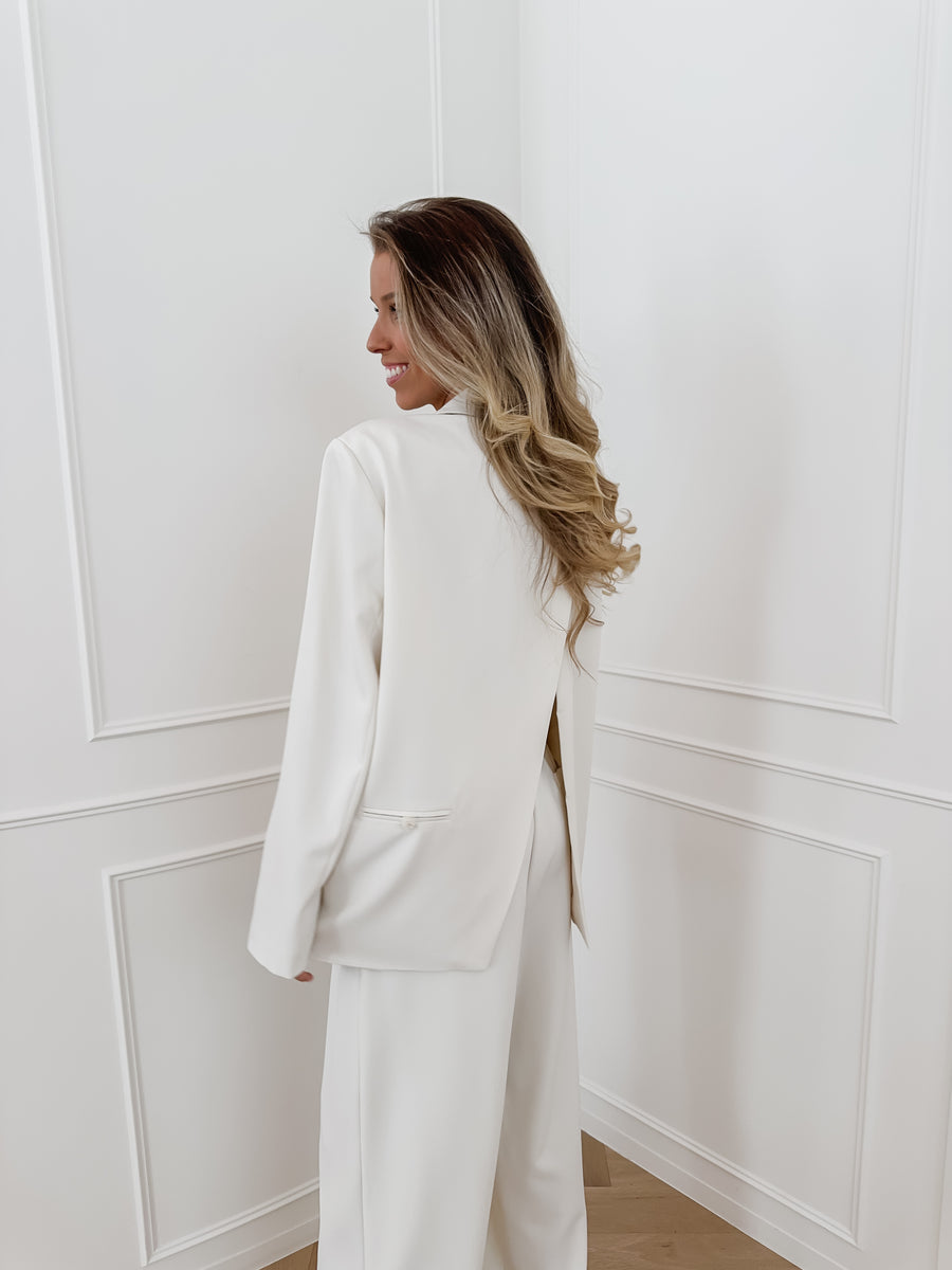 Crème Josefien Blazer
