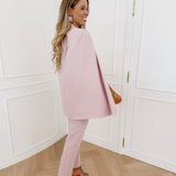 Nana Old pink Cape Blazer