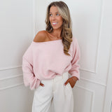 PRE ORDER Pink Lisanne Basic Sweater