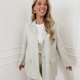 Silver Sparkle Blazer