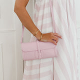 White Pink Sunny Striped Dress