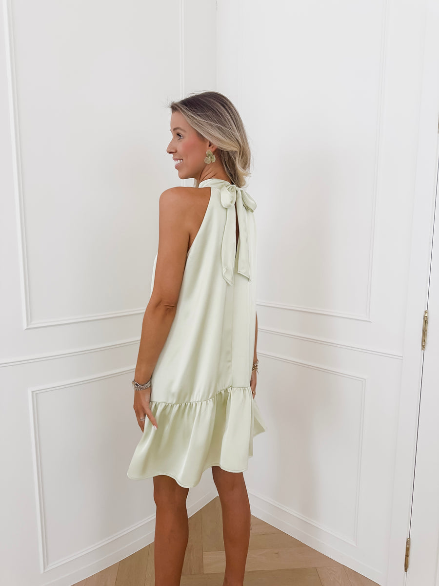 PRE ORDER Mintgreen Elina Frill Dress