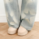 Washed Star Jeans
