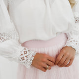 Pink Long Fran Skirt