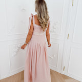 Dusty Pink Jennah Cut Out Dress