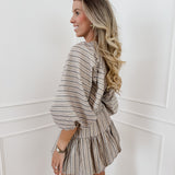 Caramel Striped Ensemble