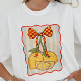 White Lemon Bow T-Shirt