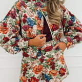 PRE ORDER Multicolor Flower Evana Jacket