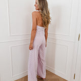 Lilac Mimi Polka Dot Jumpsuit